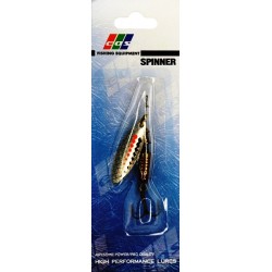 Блешня для риболовлі, обертова, EOS S150021, вага 6г, колір GS251020